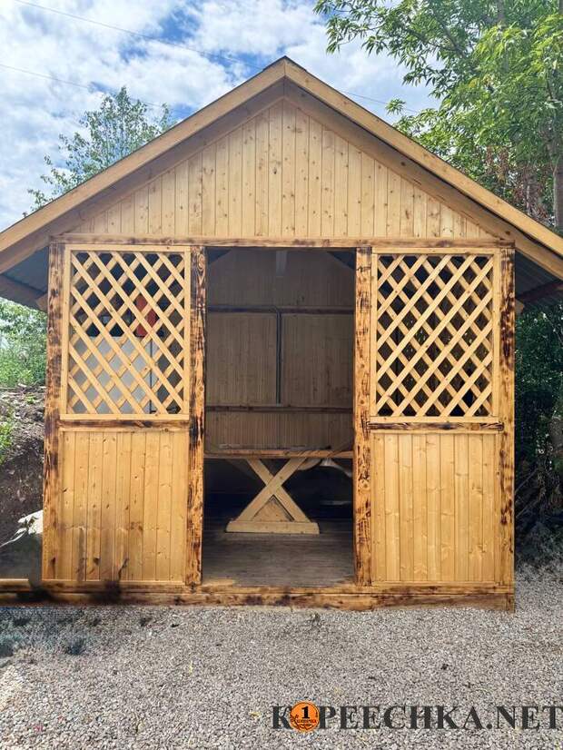 Беседка деревянная в Луганске - 225 000 руб