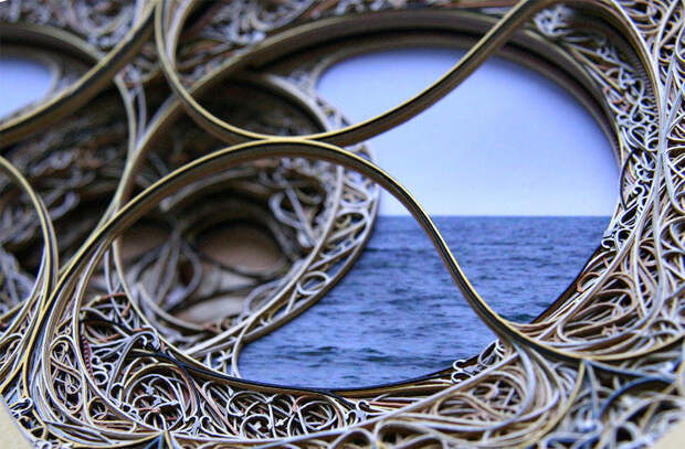 Фотография: Ажурные витражи из... картона №8 - BigPicture.ru