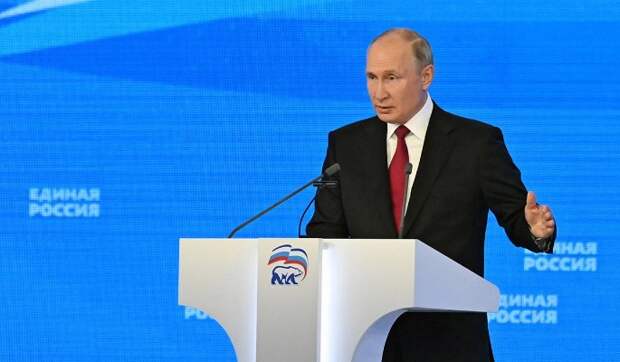 Путин предложил пятерку лидеров избирательного списка "Единой России"