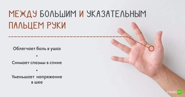 Точки на теле, которые способны активировать организм на все 100%