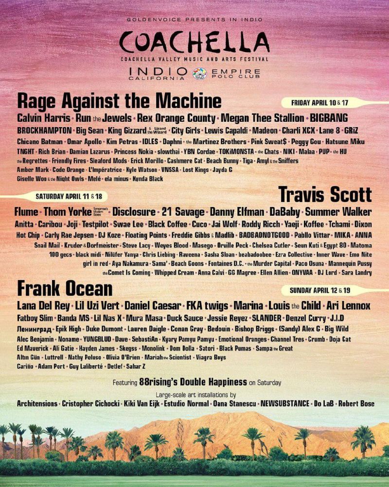 «Ленинград» выступит на Coachella-2020