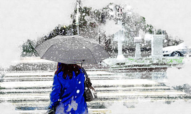 Орловцы пережили метель и готовятся к новой порции дождей