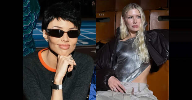 Анастасия Решетова (с новой стрижкой), Елена Перминова, Карина Истомина, Катя IOWA посетили показ "Яндекс Маркета"