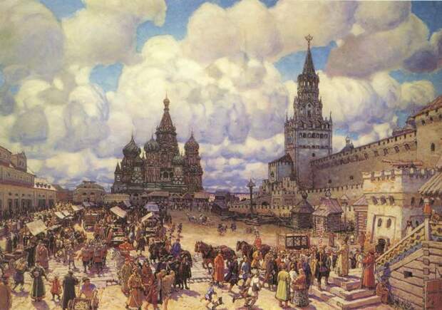 Как выглядел средневековый центр Москвы