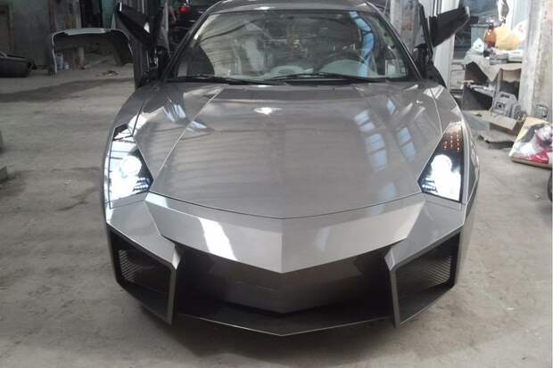 Одесская копия Lamborghini Reventon из Mitsubishi Eclipse (66 фото)