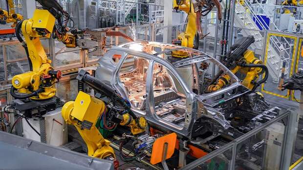 Экс-завод Volkswagen подготовил цех сварки к выпуску автомобилей Tenet