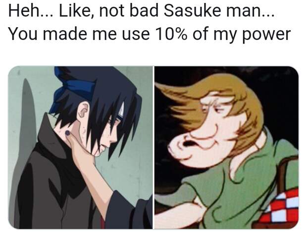 Shaggy's power meme