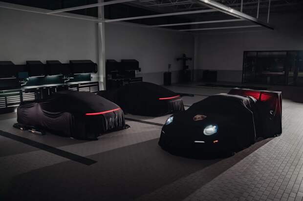 Porsche создала мультяшные спорткары