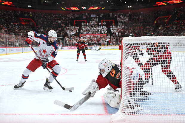 "Авангард" победил в серии ЦСКА и стал третьим полуфиналистом Кубка Гагарина