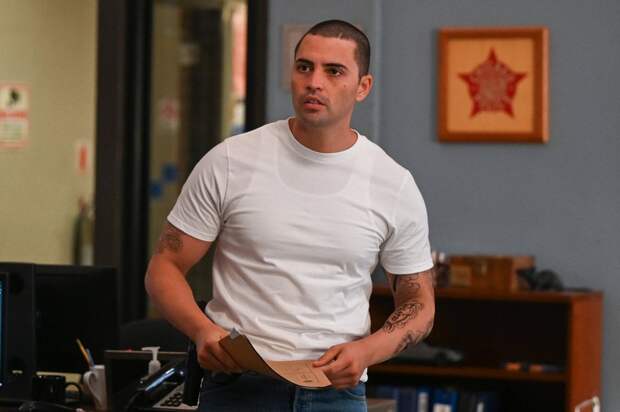 Torres holds a file as the unit starts an investigation.