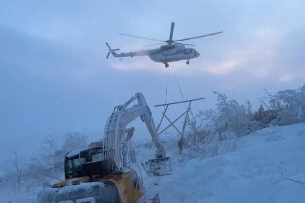 Чибис: отключение света в Мурманске произошло из-за повреждения троса на ЛЭП