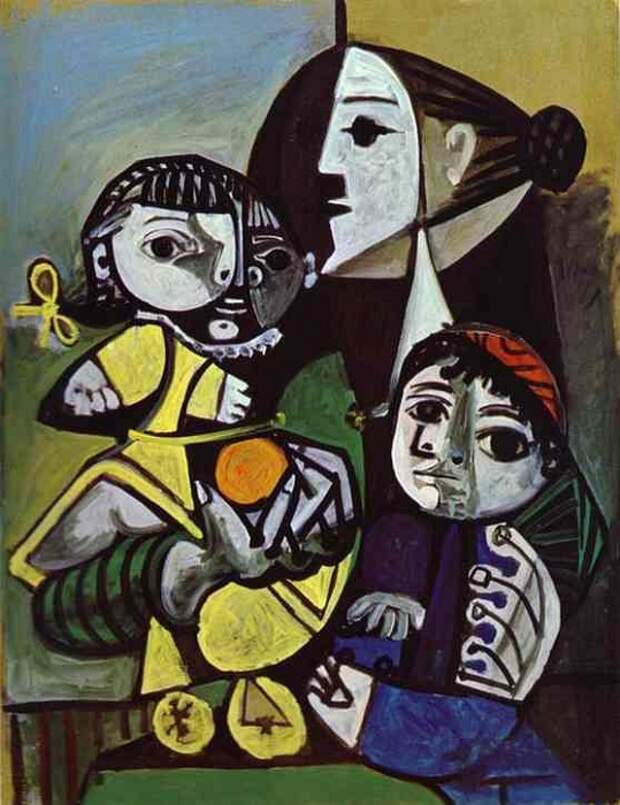 Франсуаза, Клод и Палома. (1951).