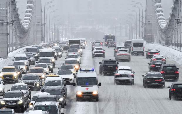 В Москве произошел транспортный коллапс
