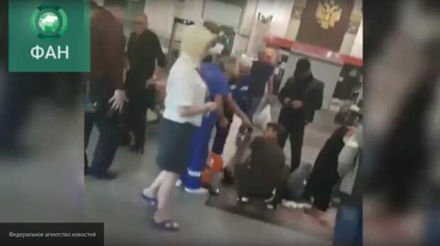 На Курском вокзале в Москве неизвестный ранил двух человек