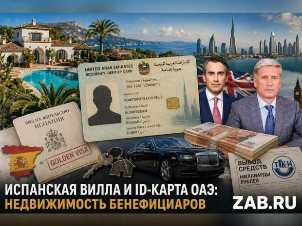 Испанская вилла и ID-карта ОАЭ: недвижимость бенефициаров