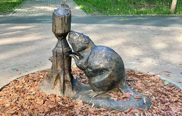 Новая скульптура/ пресс-служба Бабушкинского парка