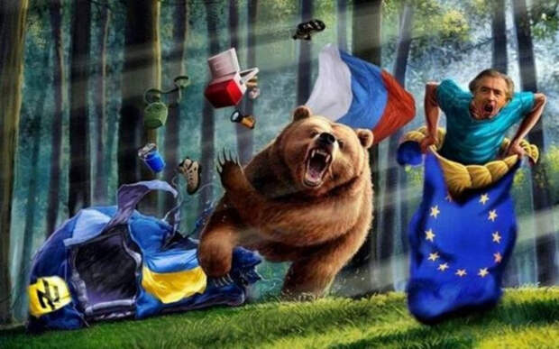 Итальянская газета: Пустить кровь русскому медведю не удалось