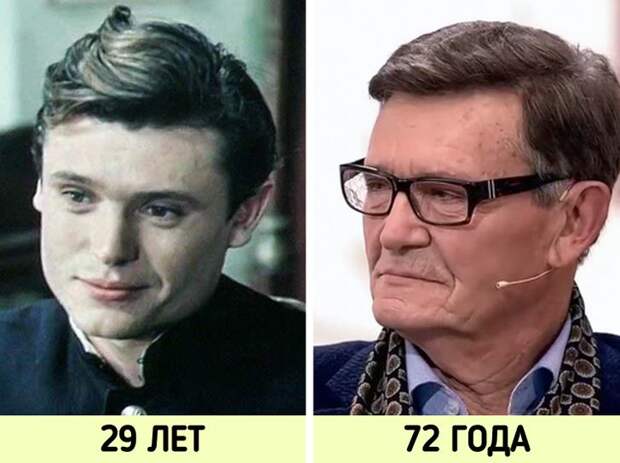 Как изменились советские актёры, которых мы помним совсем молодыми
