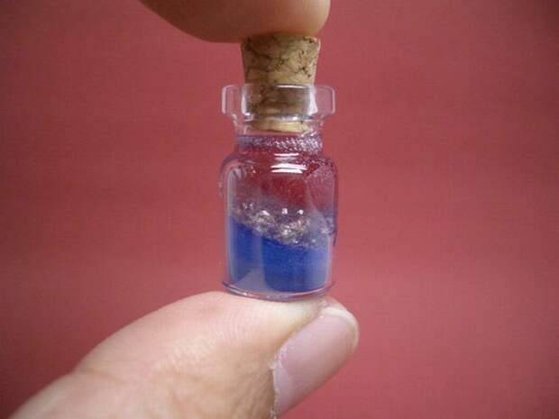 Крошечный мир в миниатюрных бутылках (27 фото)