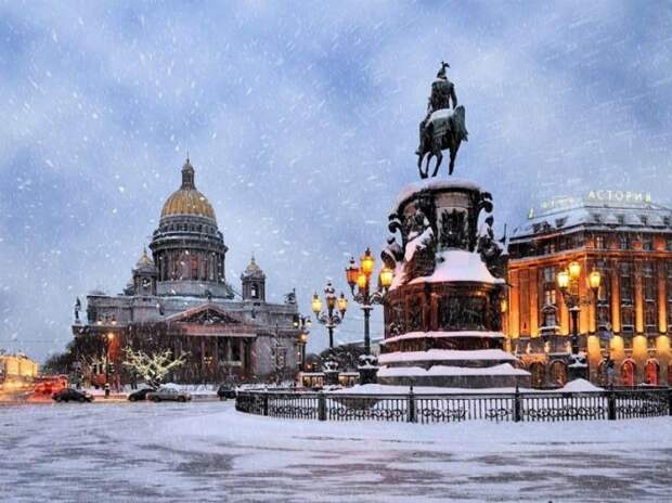 Сказочный зимний Петербург