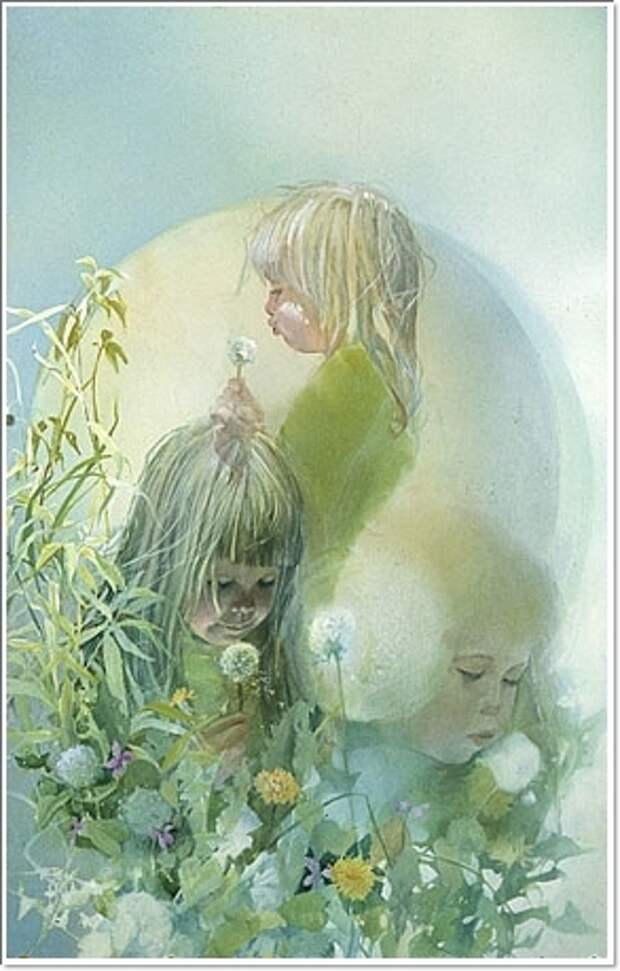 Художница Carolyn Blish 