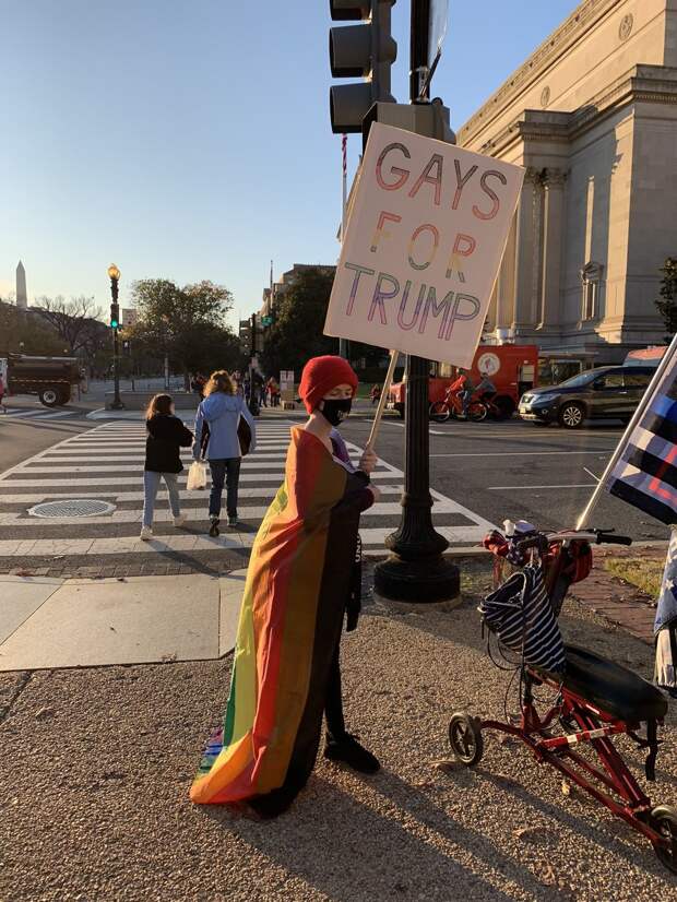 Террор против сторонников Трампа в Вашингтоне