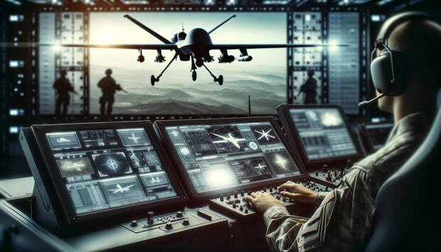 Удар «Ланцета» и РСЗО по пункту управления дронами ВСУ под Глуховом