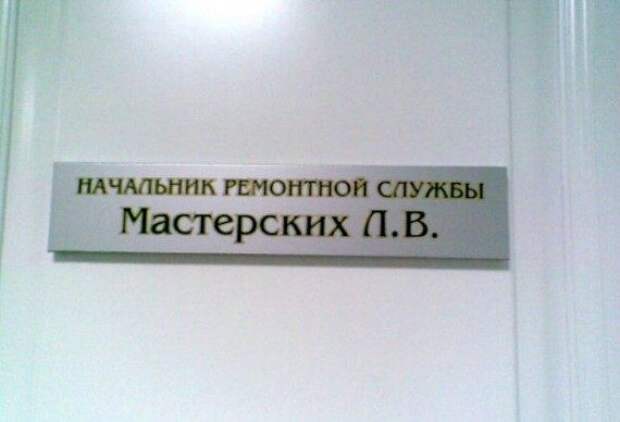 Забавные фамилии