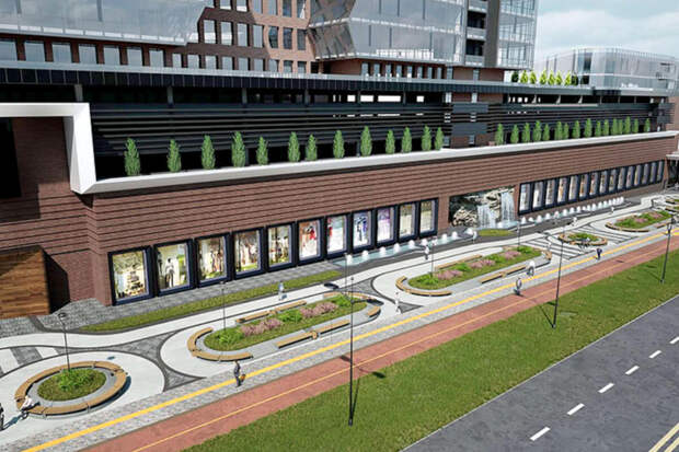 Минск строит ТЦ с водопадом и деревьями на крыше – чем удивит центр города?