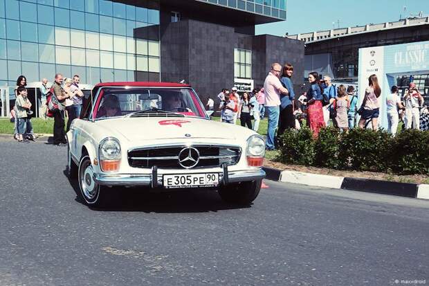 Mercedes-Benz Classic Day в Москве (57 фото)