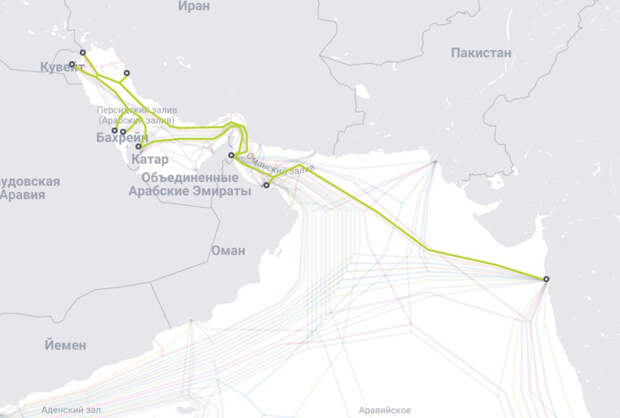 Может ли Иран отрезать Ближний Восток от интернета?