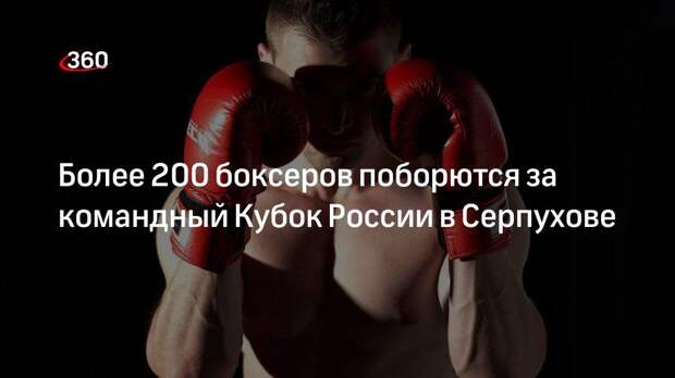 Более 200 боксеров поборются за командный Кубок России в Серпухове