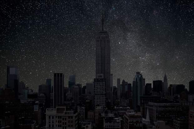 Города, освещенные только звездами