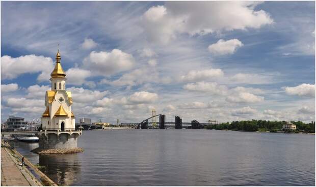 Церковь святого Николая на воде, Киев (700x413, 64Kb)