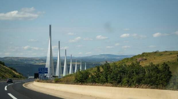 Удивительная инфраструктура, самый высокий мост Франции