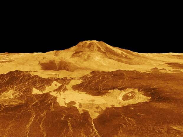 На Венере обнаружили десятки активных вулканических структур