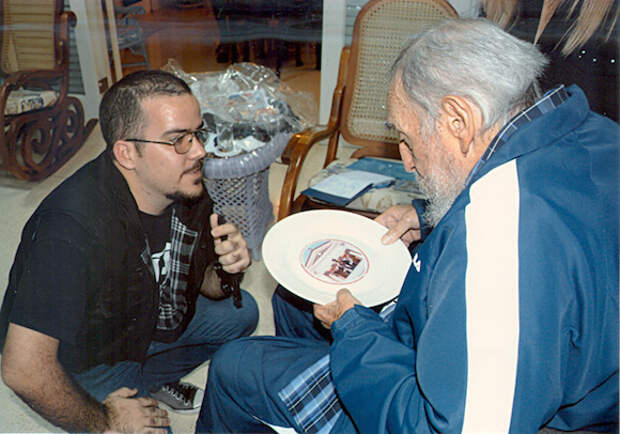 fidel castro randy presidente feu12342