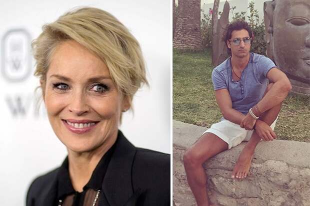 Молодые пары. Голливудские актрисы в возрасте. Намного моложе. Когда встретила бывшего. Шэрон стоун анжелло бофа.