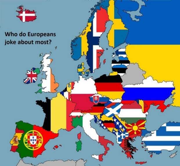 Шуточные войны, или Над кем смеются в Европе