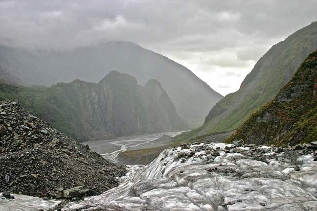 Ледник Фокса, Новая Зеландия. Фотограф - Джеймс Кэрол Ли красивые места, красота, ледник, ледники, природа, путешественникам на заметку, туристу на заметку, фото природы