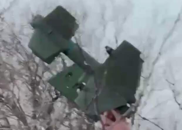 Использование антидроновой «Елки» показали на видео