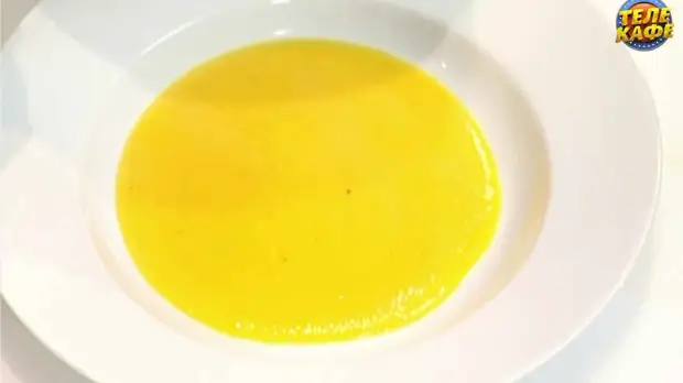 Крем-суп из тыквы и груши