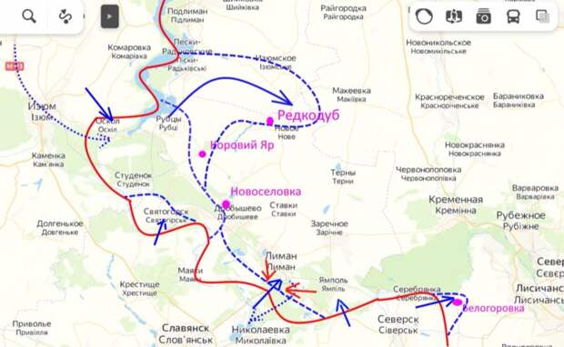 Попытка ВСУ взять Красный Лиман может обернуться тяжелым поражением