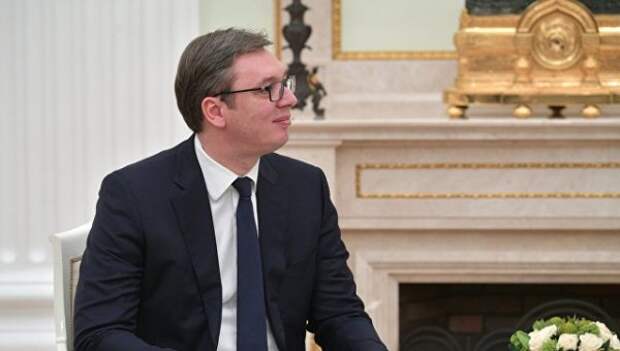 Президент Сербии поддержал российский Крым, пообещав не вводить санкции Вучич