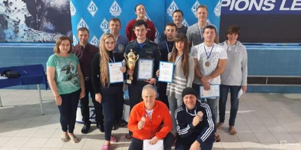 Московские спасатели завоевали «бронзу» в соревнованиях по плаванию на Спартакиаде МГО ВФСО «Динамо»
