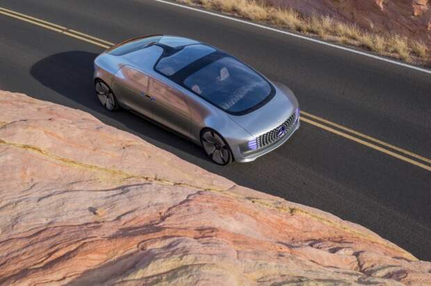 Концепт Mercedes F 015: потрясающий взгляд в будущее [видео]