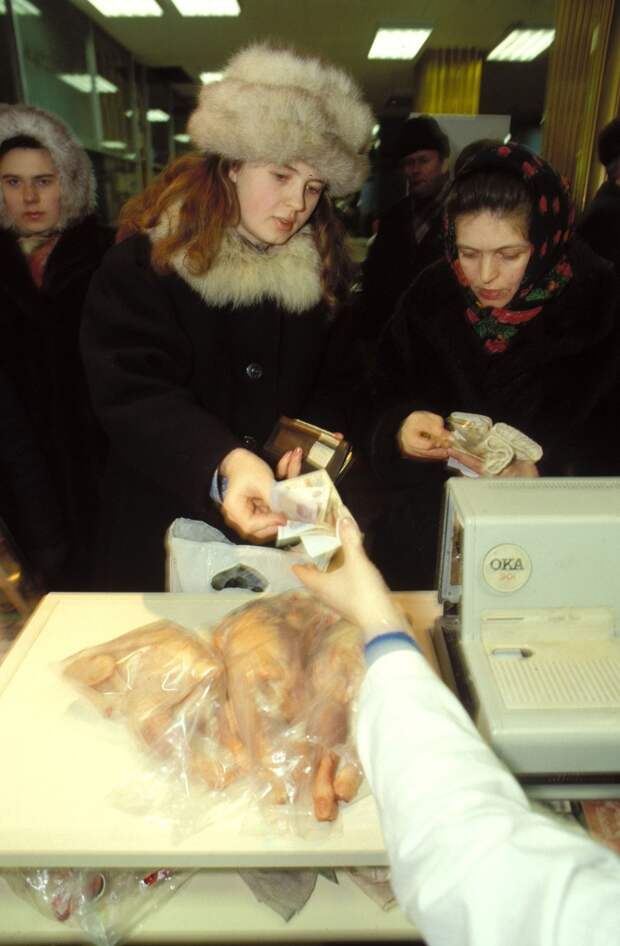 1992. 2 января. Рост цен в Москве