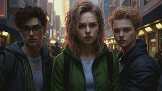 Молодежь / Изображение сгенерировано с помощью нейросети Kandinsky by Sber AI / amic.ru