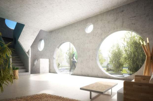 Y House. Интерьер.