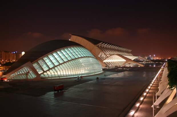 Город искусств и наук (Ciudad de las Artes y las Ciencias). Валенсия, Испания